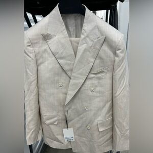 Men’s BRAND NEW SUITSUPPLY Double Breasted Havana Suit Sz 42S